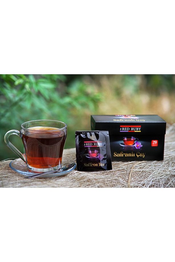 Organik Safranlı Siyah Poşet Çay 30 Gr - 8