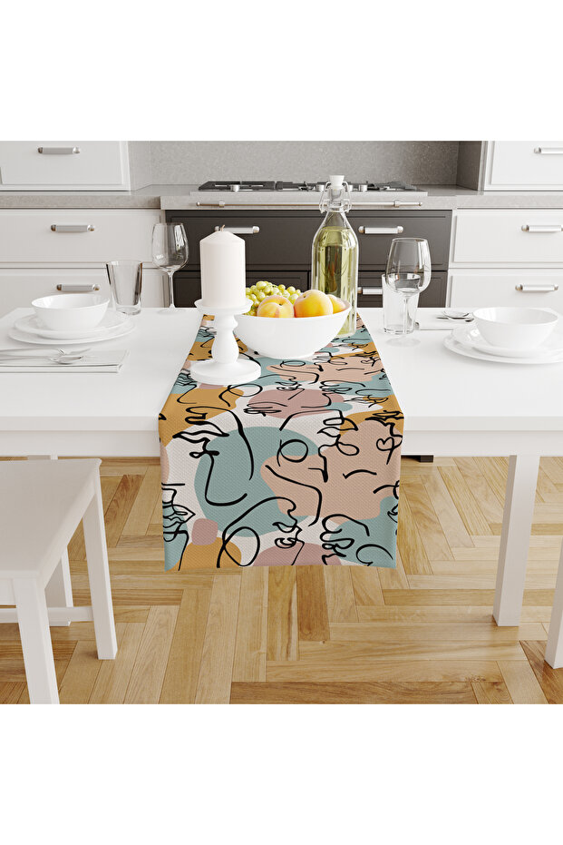 Ramadan Runner - Washable Micropecks Patterned Stain, 140X52