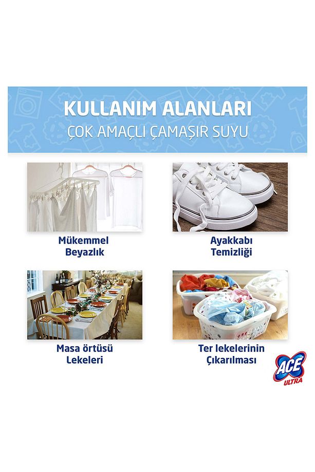 Ultra Power Jel Kıvamlı Çamaşır Suyu Limon + Dağ Tazeliği + Okaliptus 810 Gram X 12 Adet - 5