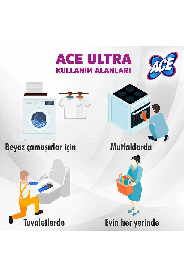 Ultra Yoğun Kıvamlı Çamaşır Suyu Limon Tazeliği 810g X6 - 4