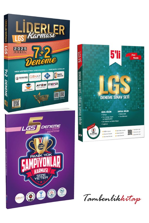 Liderler Karması 8.Sınıf LGS'nin Anahtarı Deneme Seti - 1