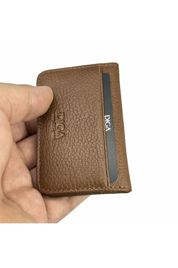 Diga 1169 Hakiki Deri Minimal Kartlık Taba - 1