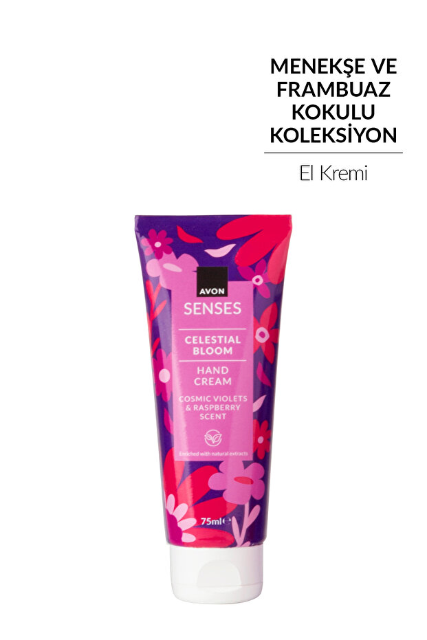 Senses Celestial Bloom Violet and Raspberry Scented Hand Cream 75ml