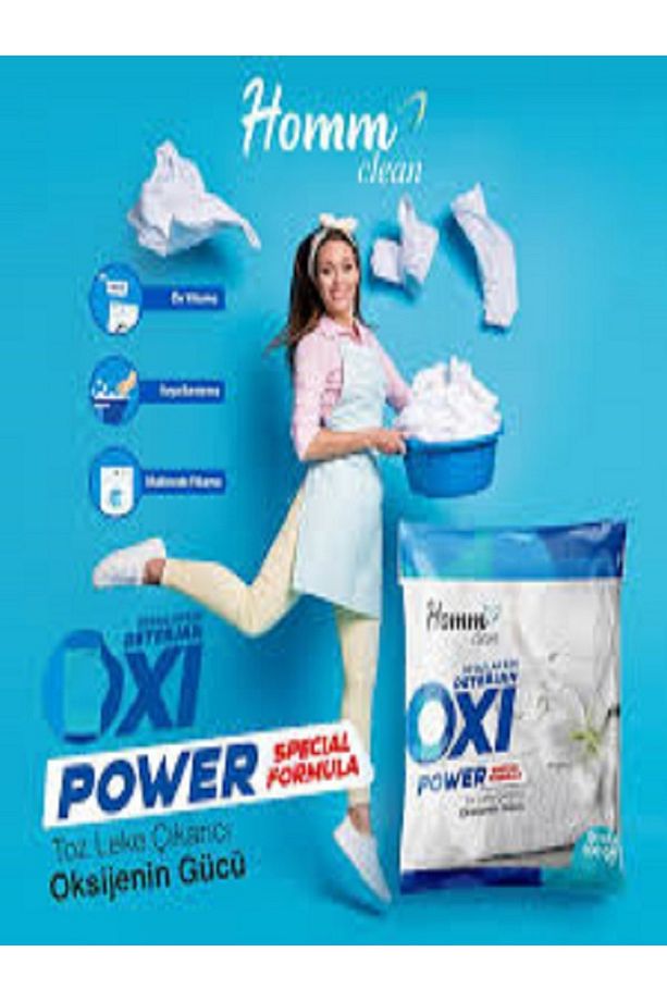 Homm Clean Leke Çıkartıcı Ve Oxi Power Beyazlar Set Baristrend - 8
