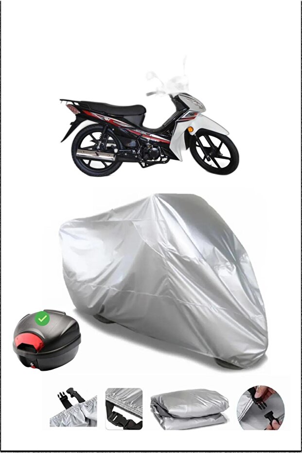 Rks Next50 Backpack Compatible Gray Waterproof Canvas (Motorcycle) - 1