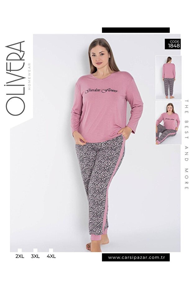 4Seasons Large Size Women's Pjamas Suit Dfn1848