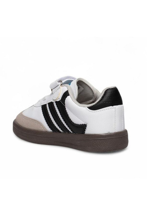 Çocuk Cırtlı Rahat Kaydırmaz Hafif Taban Sneaker Anatomik Çocuk Spor Ayakkabı - 3