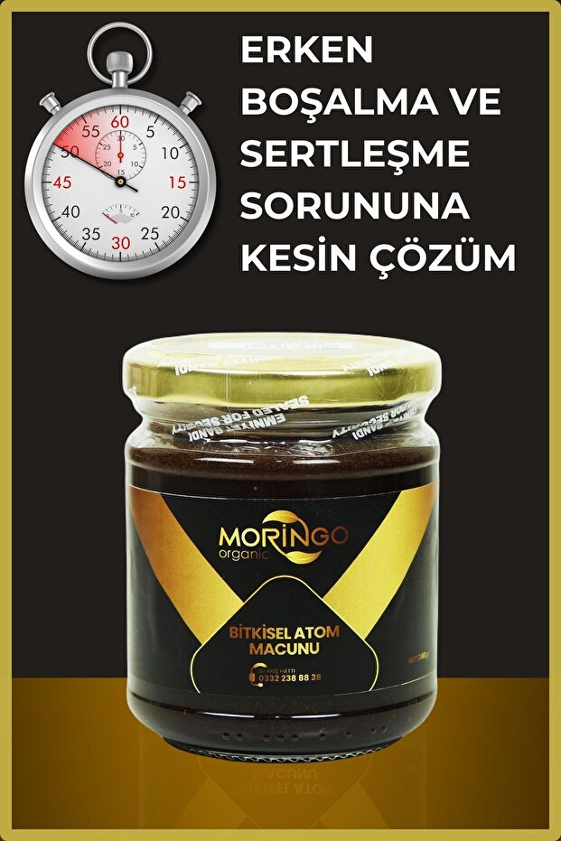 Organic Bitkisel Atom Macunu 240 gr - 3