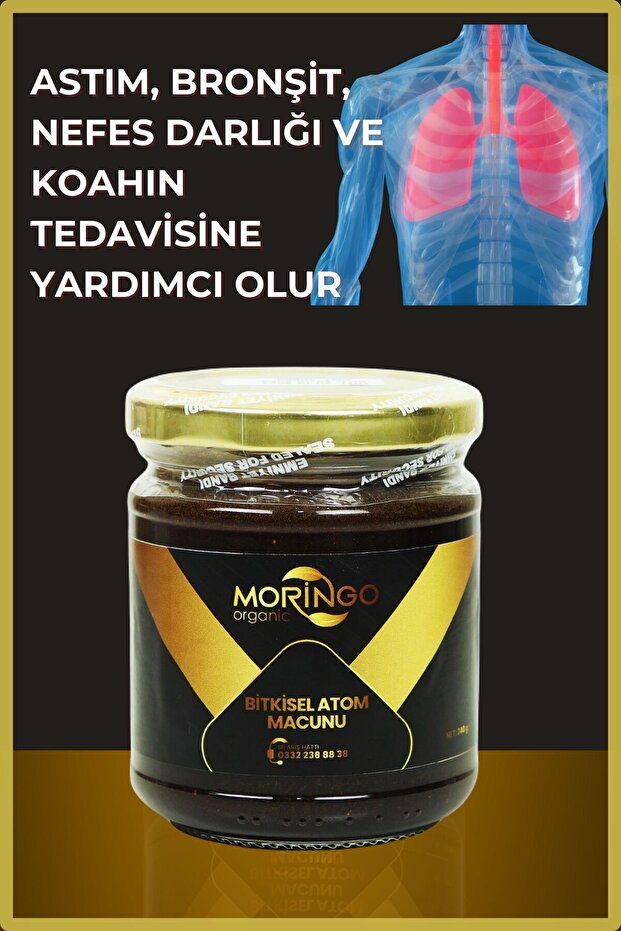 Organic Bitkisel Atom Macunu 240 gr - 6