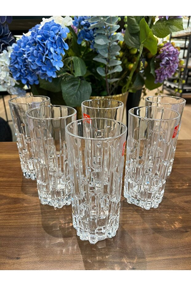P&Ora Rcr Etna 6-Piece Mesrubat Glass