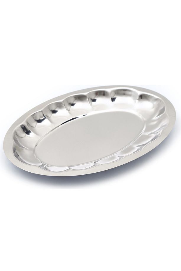 Dilimi Kayık Tabak Seti 3 Boy Salata Tabağı Kebap Tabağı Servis Tabak Meyve Tabağı 3 Boy 21 24 27 cm - 4