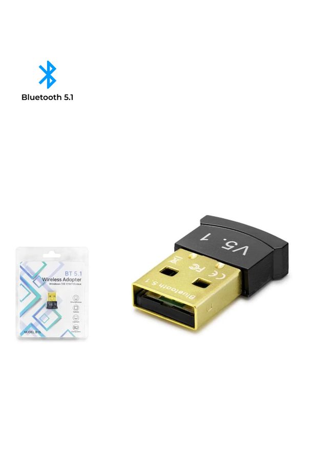 Bilgisayar Masaüstü USB 3.0 Bluetooth Aparatı Çevirici Dönüştürücü Adaptör Dongle V5.1 Yeni - 1
