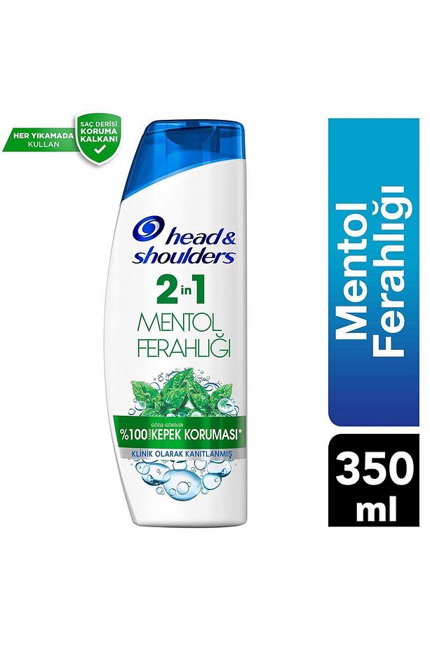 2 Si 1 Arada Mentol Ferahlığı Şampuan 350 ml - 3