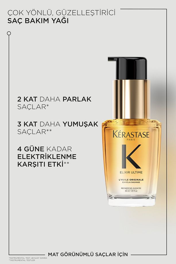 Elixir Ultime Saç Bakım Yağı 30 ml 30 ml - 3