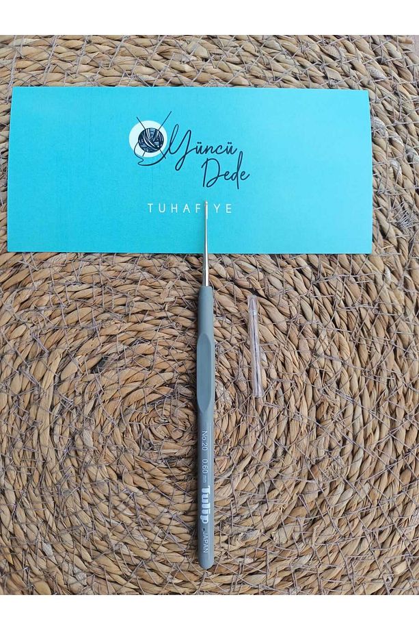 Silikon Yumuşak Saplı Örgü-dantel Tığı 20 Numara 0,6 mm - 2