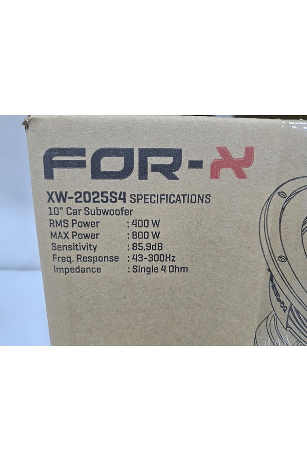 XW-2025S4 800W 400 RMS 25 CM BAS SUBWOOFER - 6
