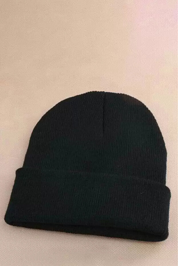 قبعة/قبعة سوداء اللون - 3