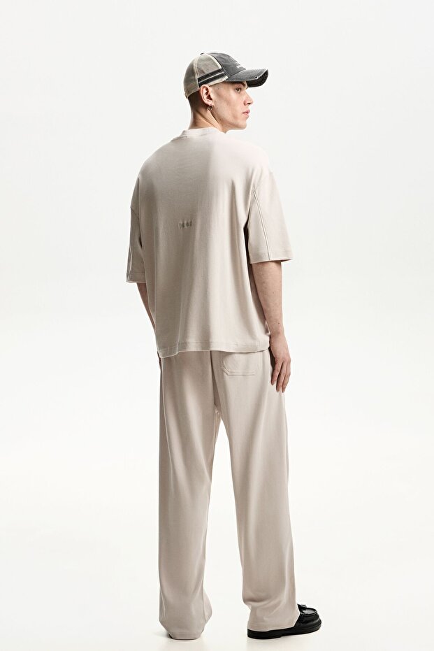 Geniş paça pantolon - 3