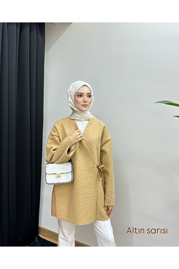 Yandan Bağlamalı Kimono