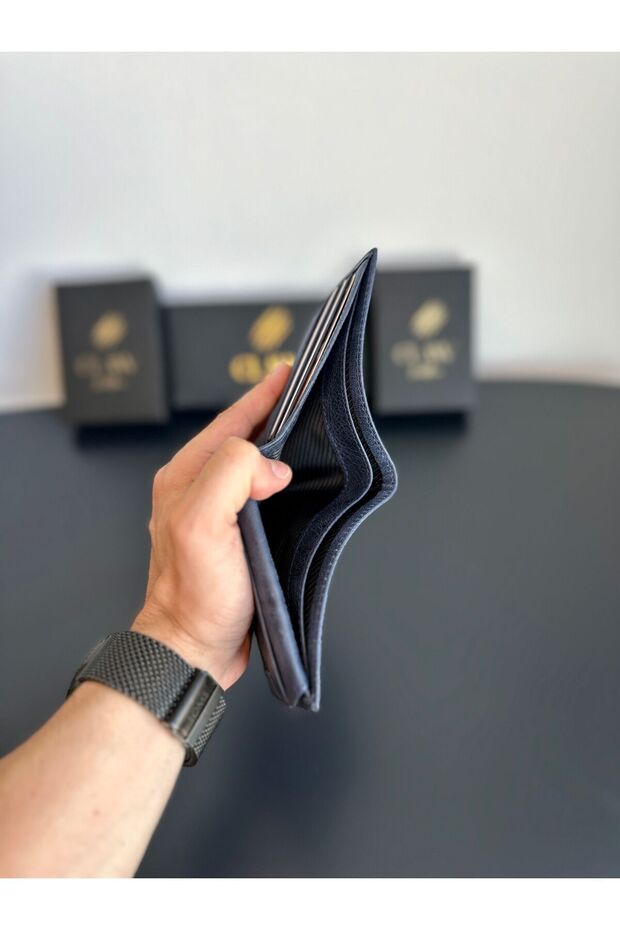 Leather Men's Wallet - 4
