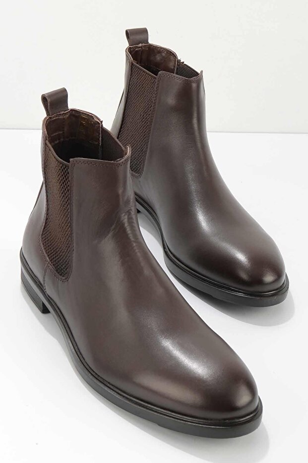 Kahve Leather Erkek Bot & Bootie E02549202503 - 2