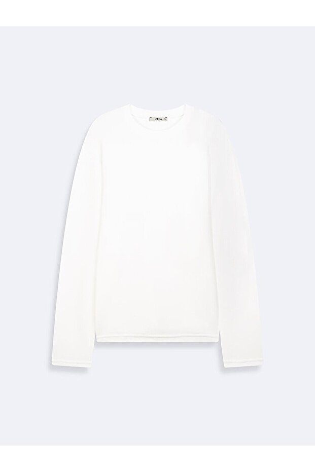 Krem Sweatshırt - 1