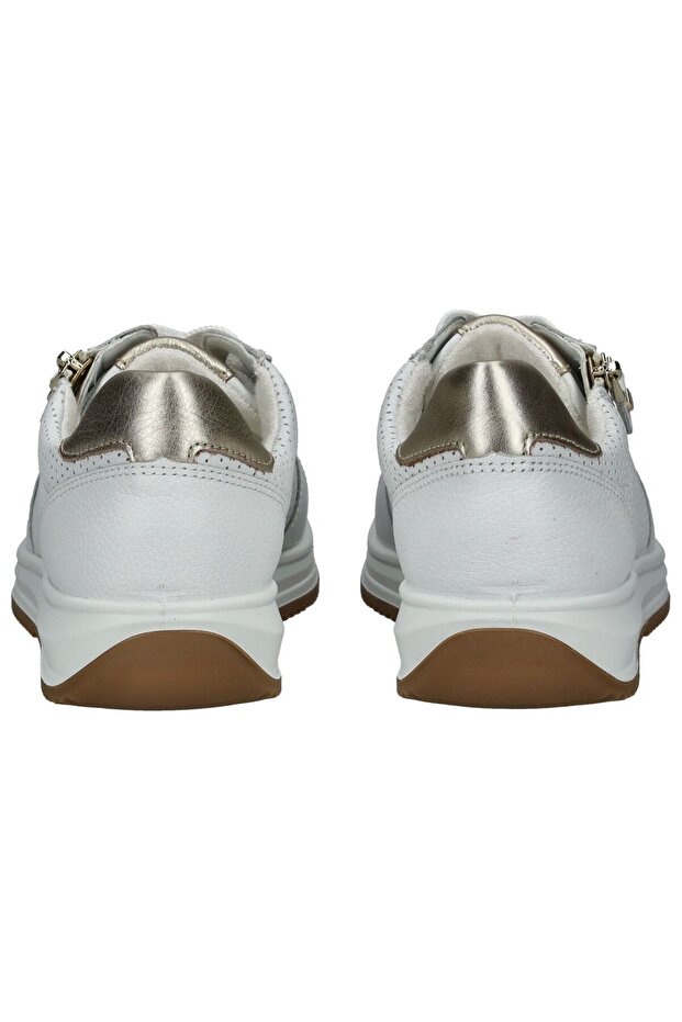 Ara White Trainers Womens Shoes - 5