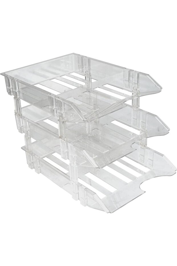 مجموعة رفوف المستندات 3 طبقات - 1