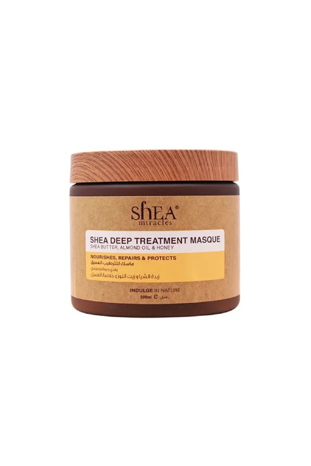 Shea Deep Treatment Hair Masque With Almond Oil&Honey,For Damaged & Dry Hair,500 ml