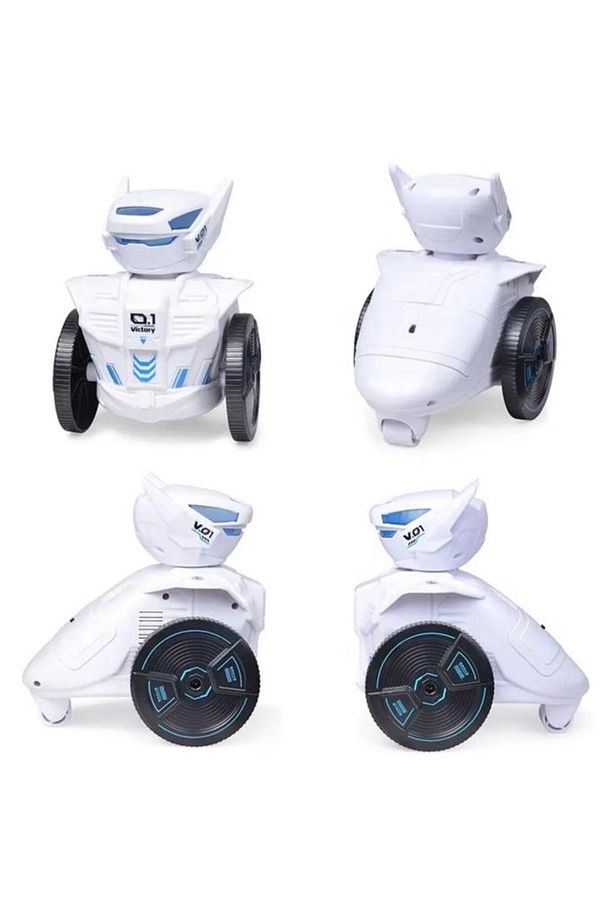 Hareket Sensörlü Kendin Yap Oyuncak Robot Şarkı Söyleyen Led Işıklı Saat Şeklinde Uzaktan K - 2