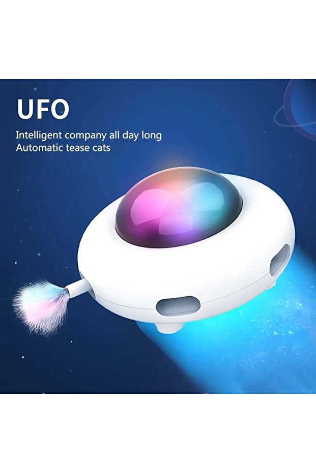 UFO Akıllı Elektronik Kedi Oyuncağı - 2