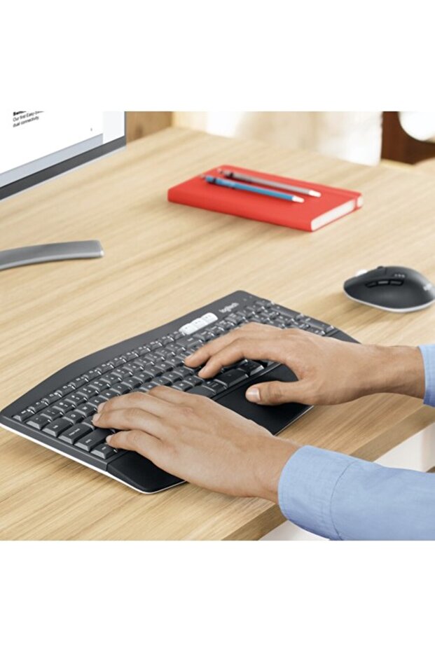 MK850 Performans Kablosuz Türkçe Q Klavye Mouse Seti, Siyah 920-008230 - 6