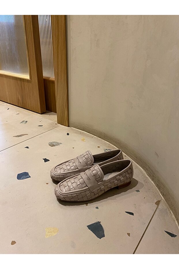 EL ÖRGÜSÜ GRİ LOAFER - 1