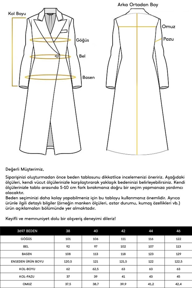 Side-Tied, Snap-Button Closure, Hooded Fur Coat Ecru 3697 - 8