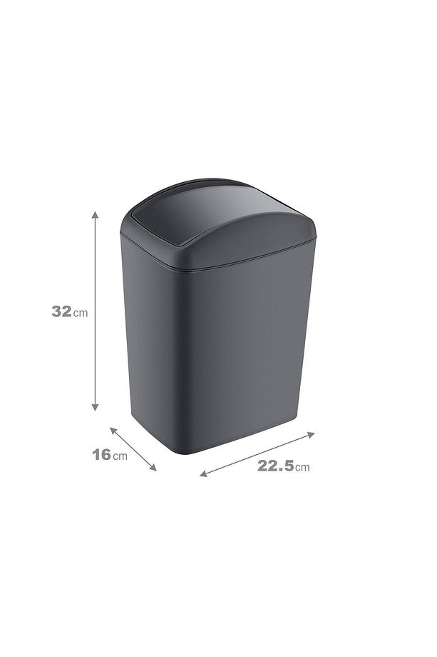 Soft Çöp Kutusu Döner Kapak 10 Lt - 2
