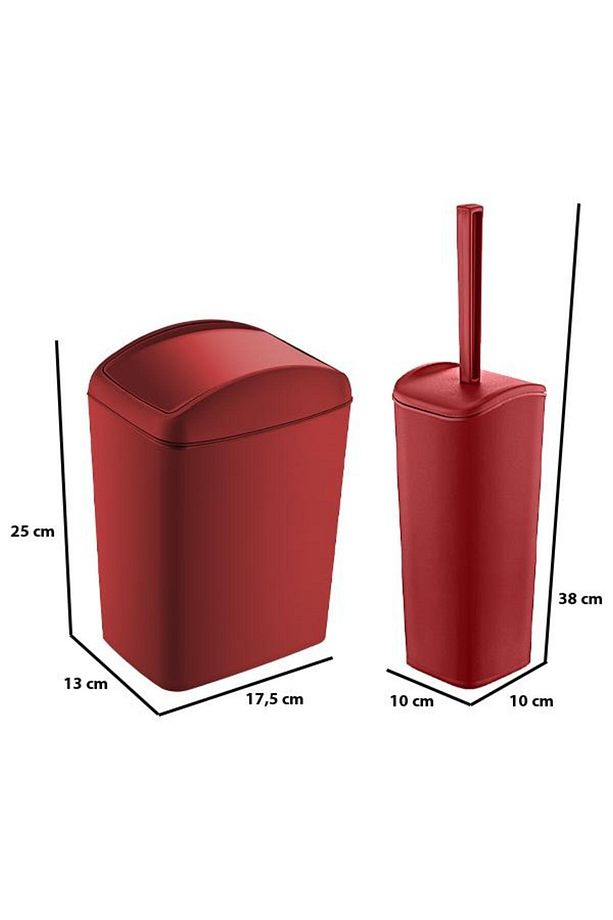 Soft Çöp Kovası Ve Wc Fırçası Carmen - 2