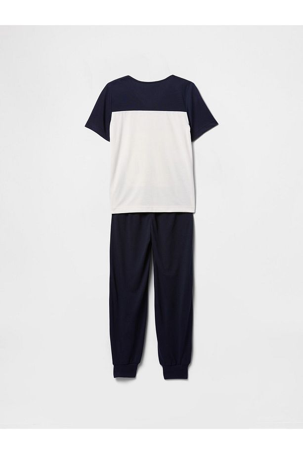Erkek Çocuk Çok Renkli Jogger Pijama Takımı - 3