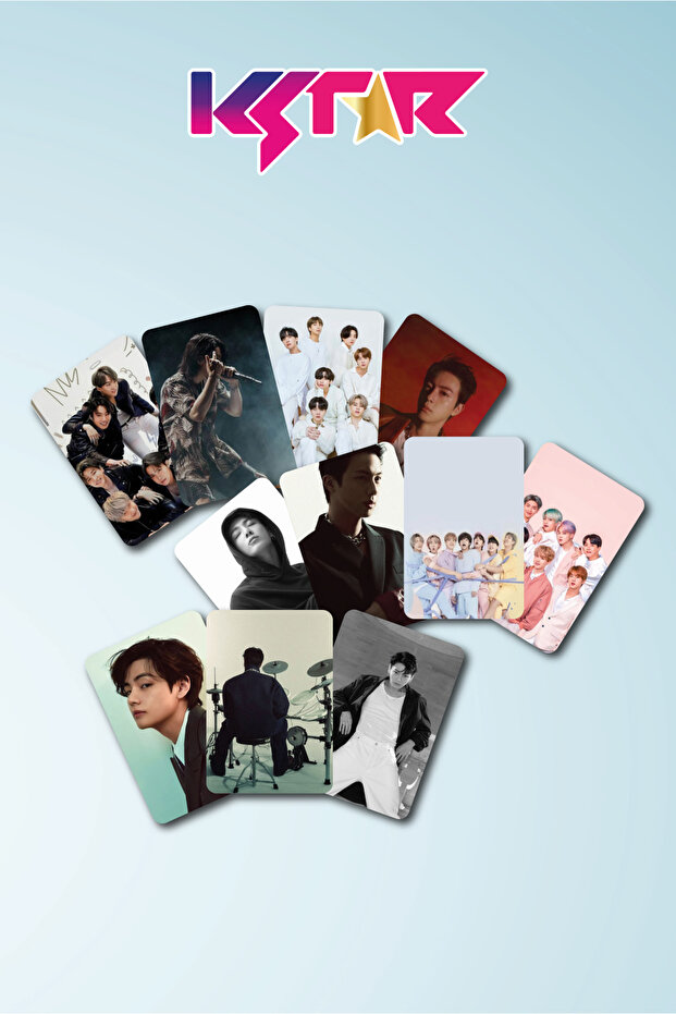 Bts 55Pcs Premium Photocards Set - 2