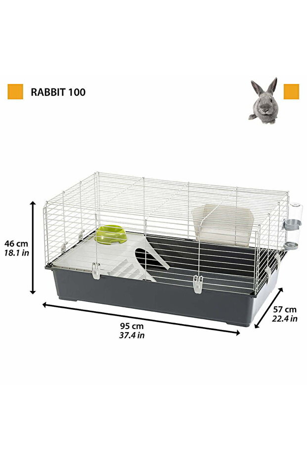 Rabbit 100 Tavşan Kafesi - 2
