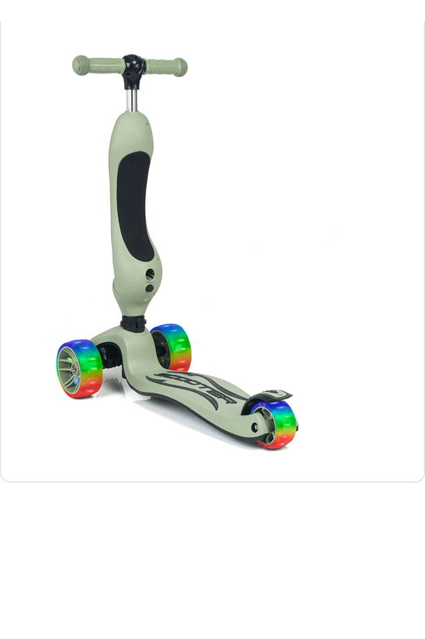 oturaklı çoçuk scooter yüksek kalitede malzemeden üretilmiştir - 2