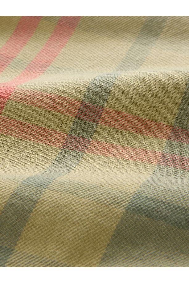 Erkek Sarı Sunwashed Twill Oversize Gömlek - 3