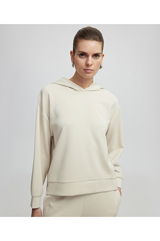 Kapüşonlu sweatshirt - 1