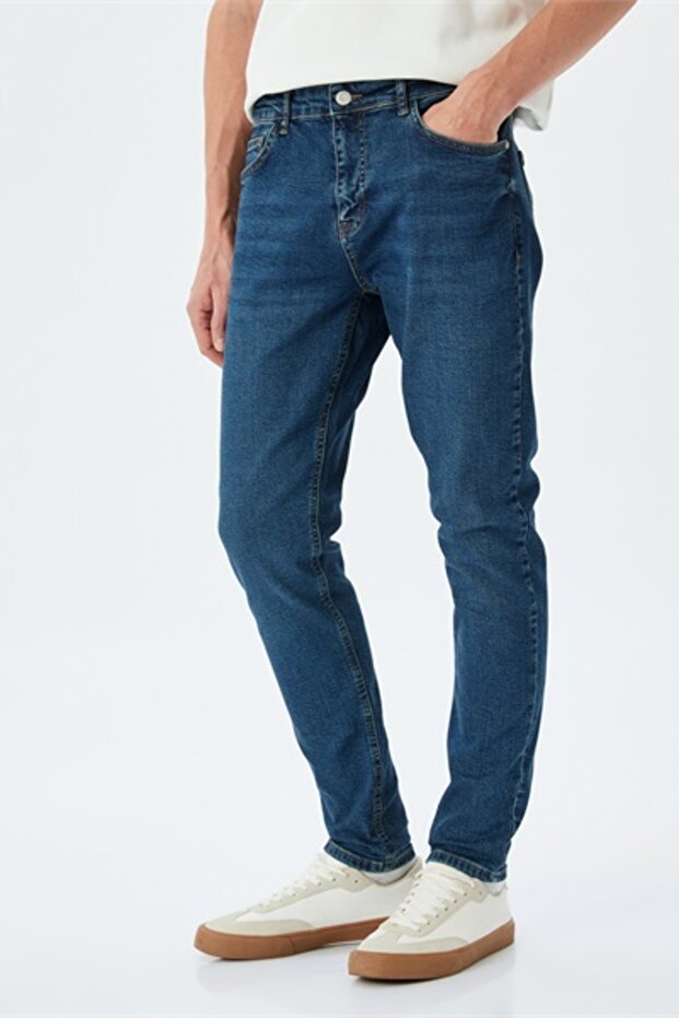 Micheal Skinny Indigo Men's Jean Pants 5Sam40040Id