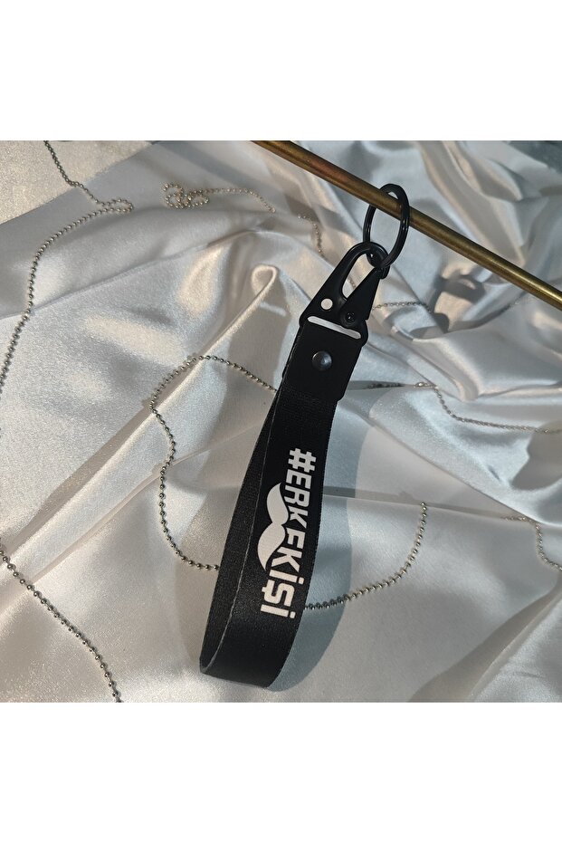 Men's Cloth Auto-Moto Keychain Quality Accessory 19cm Double Sided Print