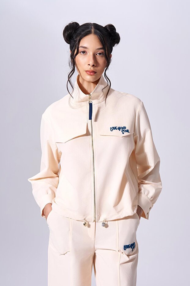 91604 Bomber Krem - 3