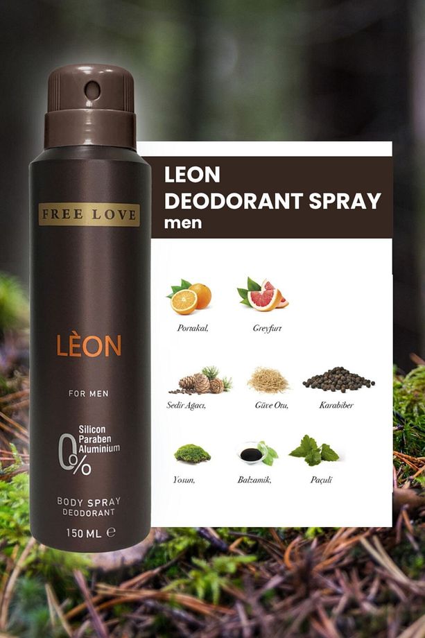 Babalar Gününe Özel Hediye Kutulu Leon Edp Erkek Parfüm 100 ml Ve Deodorant 150 ml - 4
