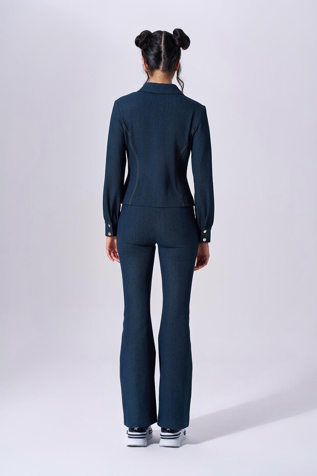 Düğmeli Gömlek - 4