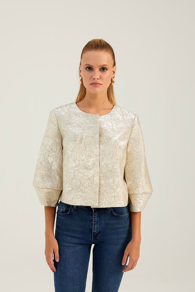 11606 CEKET GOLD - 1