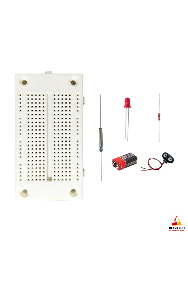 Reed Röle Devre Temel Elektronik Devre Eğitim Seti / E-Pdf İçerikli - 1