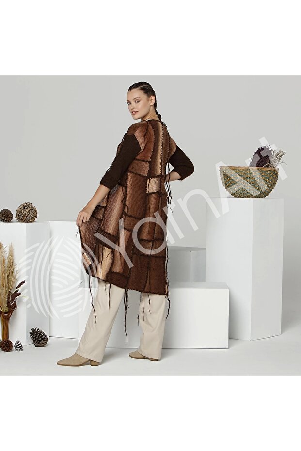 Ambıance Ebruli El Örgü İpi Ebruli-162 - 7